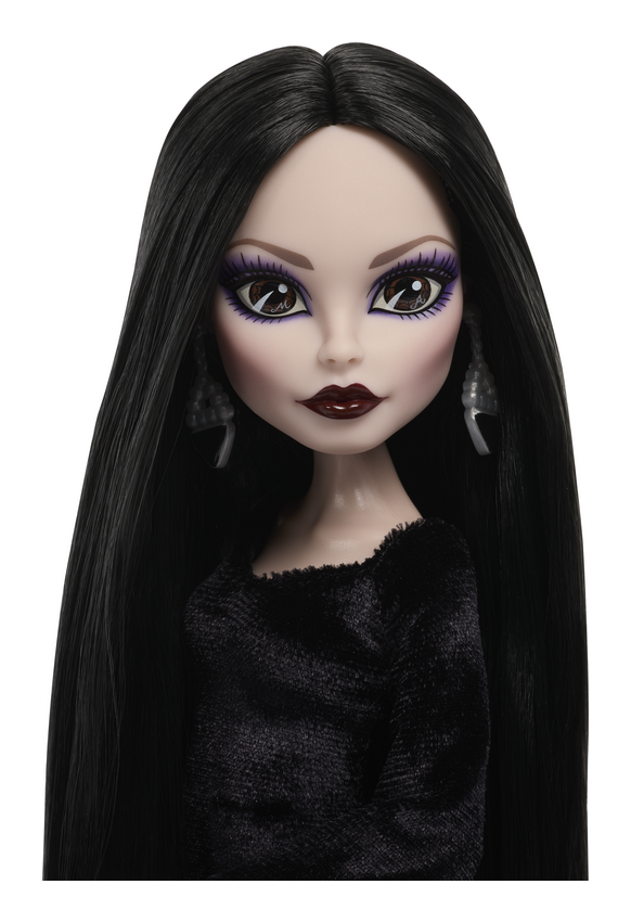 Monster High x Wednesday Collectible Doll Morticia Addams - Image