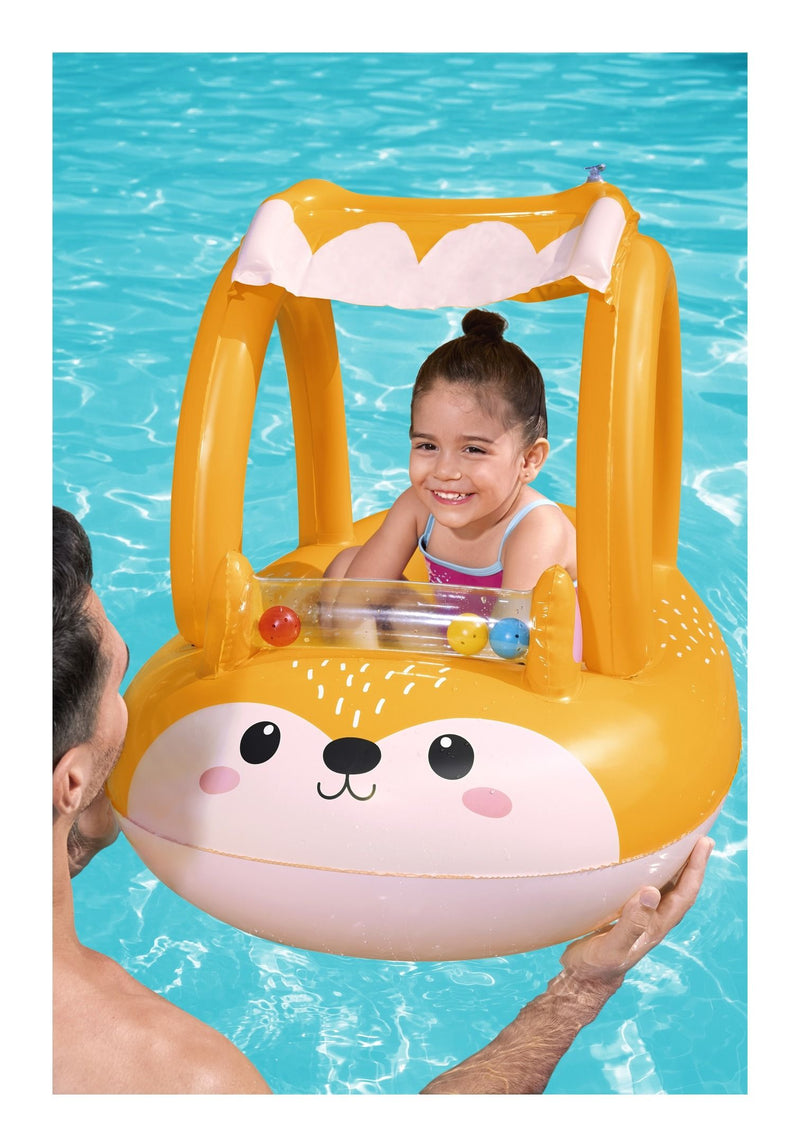 Friendly Fox Shaded Baby Boat - Image