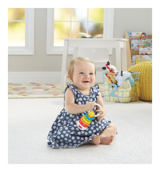 Fisher-Price Newborn Classic 2-Pack, Baby Rattle & Sensory Activity - Image