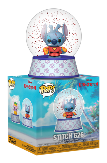 Mini Glitter Globes - Stitch 12 Piece Assortment