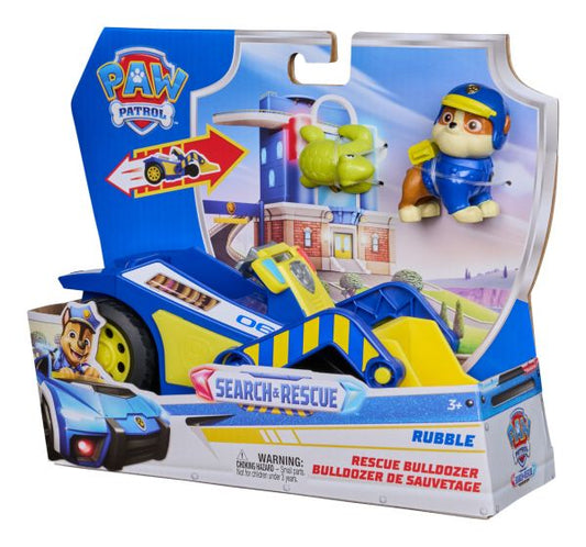Paw Patrol Search & Rescue Rubble Rescue Bulldozer with 2 Figures