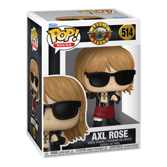 Guns N Roses - Axl Rose (Live & Let Die) Funko Pop! Vinyl Figure