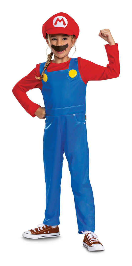 Mario Fancy Dress (4-6) - Image