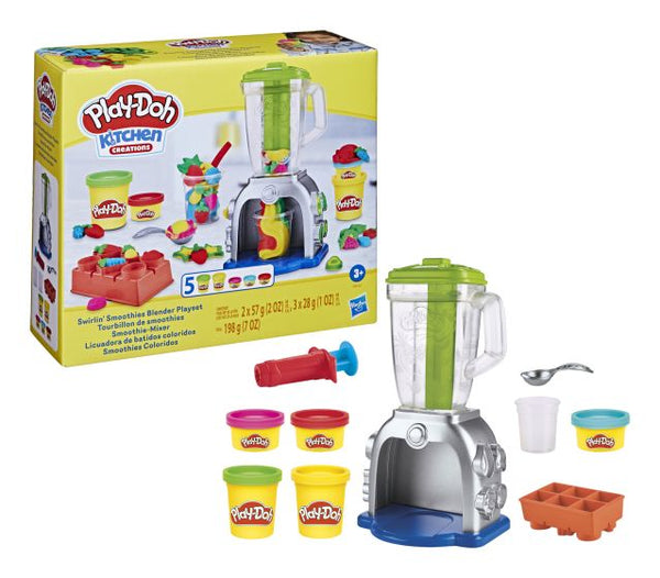 Play Doh Swirlin Smoothies Blender Playset