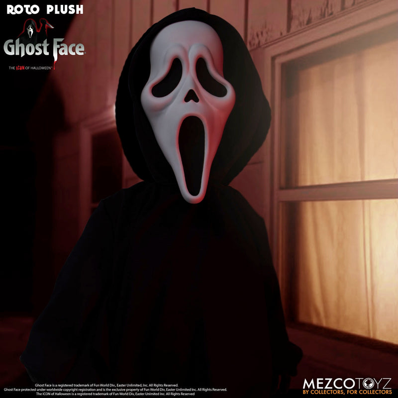 Scream Ghost Face MDS 18" Roto Plush packaging view