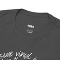 'I'm Not a Hoarder, I'm a Hero' Men's Vinyl T-Shirt, showing reverse