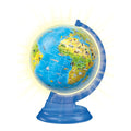 Light Up Children's World Map 180 Piece 3D Puzzle