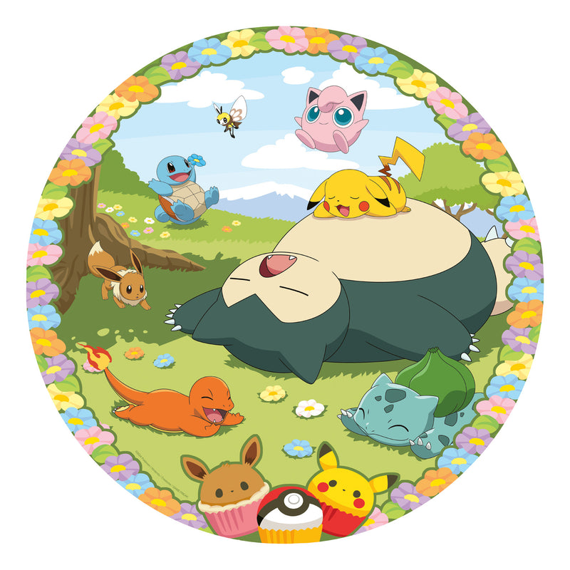 Pokemon Circular 500 Piece Jigsaw Puzzle