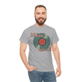 'Just an Analog Guy, In a Digital World' Men's T-Shirt, showing reverse