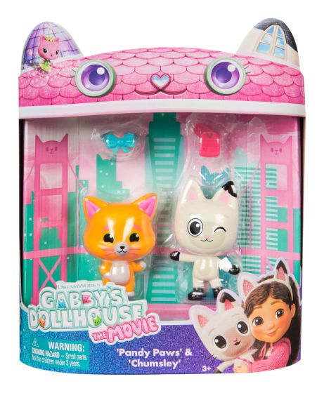 Gabby's Dollhouse Movie 2 Pack Cat Francisco