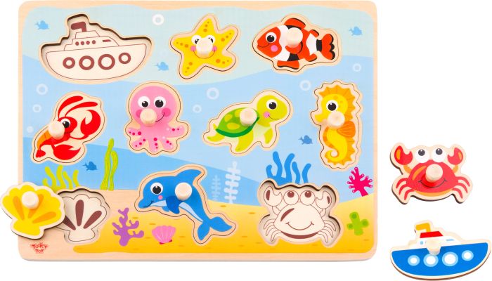 Wooden Marine 11 Piece Puzzle