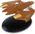 Vidiian Warship Die-Cast Model Ship (Eaglemoss / Star Trek), side angle