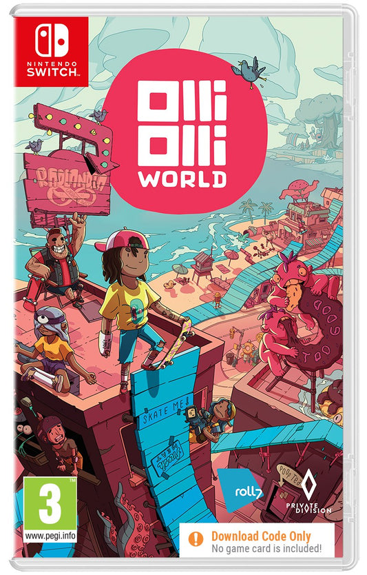 OlliOlli World (Code in Box) - Nintendo Switch