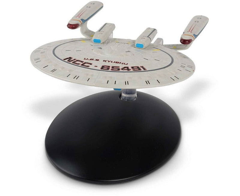 U.S.S. Kyushu (New Orleans Class) Model Die Cast Ship STDC095 (Eaglemoss / Star Trek), side angle