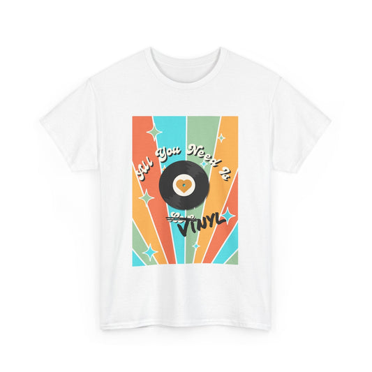 'All You Need Is Vinyl' T-Shirt collectible from Coda Records