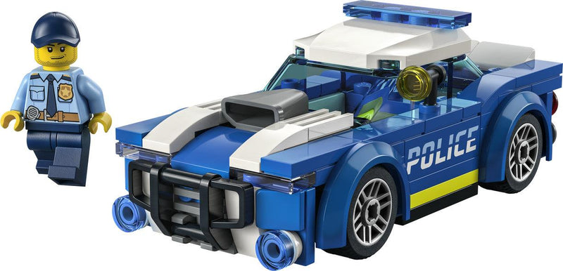 Lego City 60312 Police Car Buildable Toy Playset for Ages 5 and Up, packaging shot