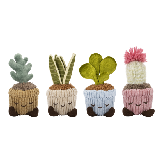Plush - 6in Greenhouse Corduroy Plants Recycled