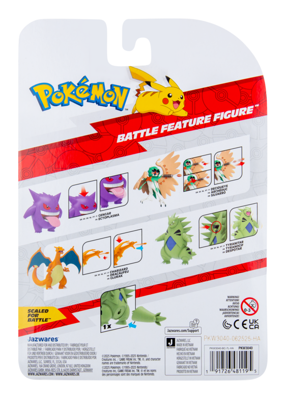 Pokemon Battle Feature Figure Tyranitar - Image