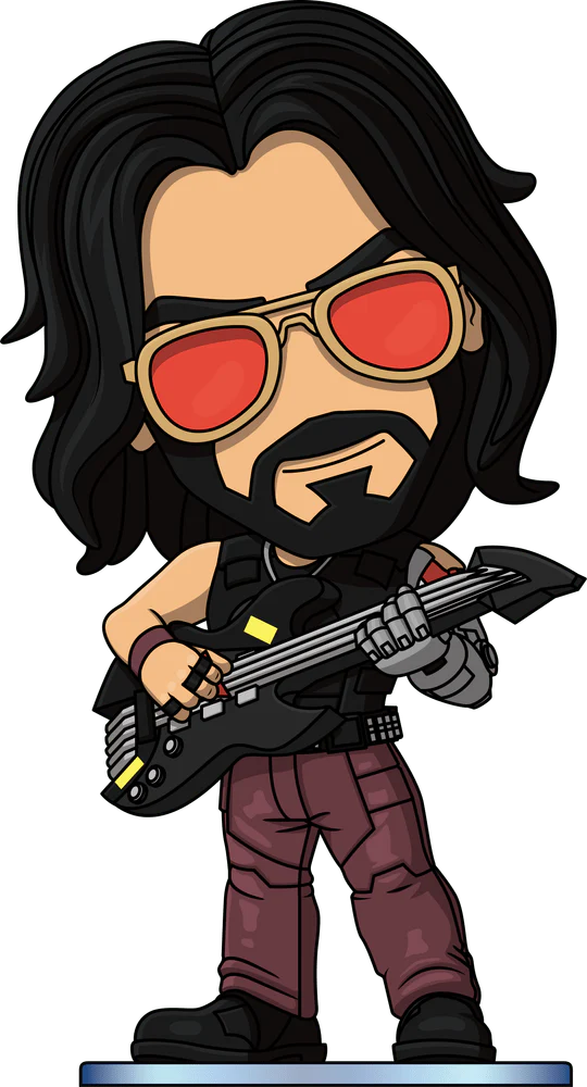 Youtooz Official Cyberpunk 2077 Johnny Silverhand Figure