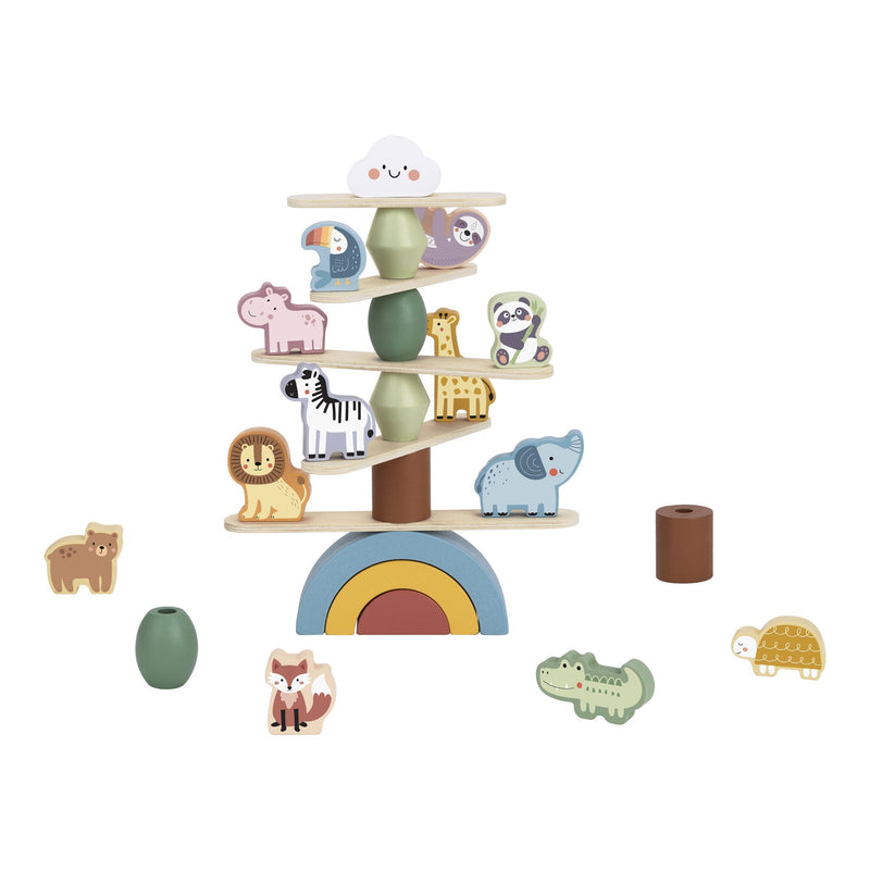Wooden Stacking Animals