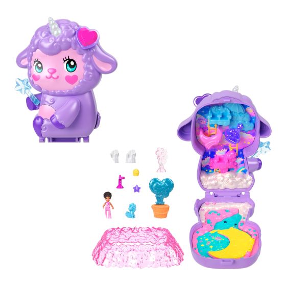 Polly Pocket Compact Playset Dreamland Lamb