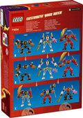 Lego Ninjago 71806 Cole's Elemental Earth Mech Playset for Ages 7 & Up, in display