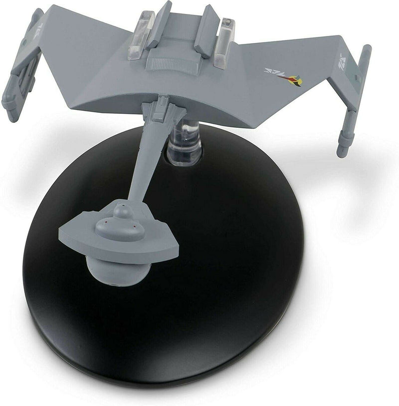 Klingon D7 Battle Cruiser Starship Die-Cast Model (Eaglemoss / Star Trek), alternate view