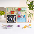Wooden Kitchen Play Set