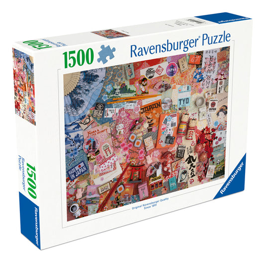 Trip to Tokyo 1500 Piece Jigsaw Puzzle