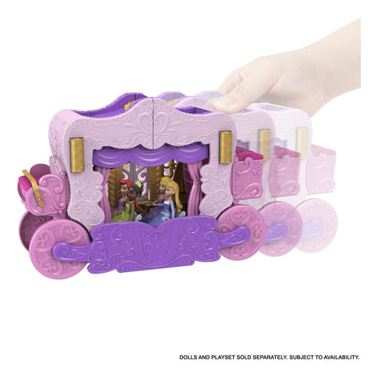 Disney Princess Carriage to Castle 2 in1 Playset - Image