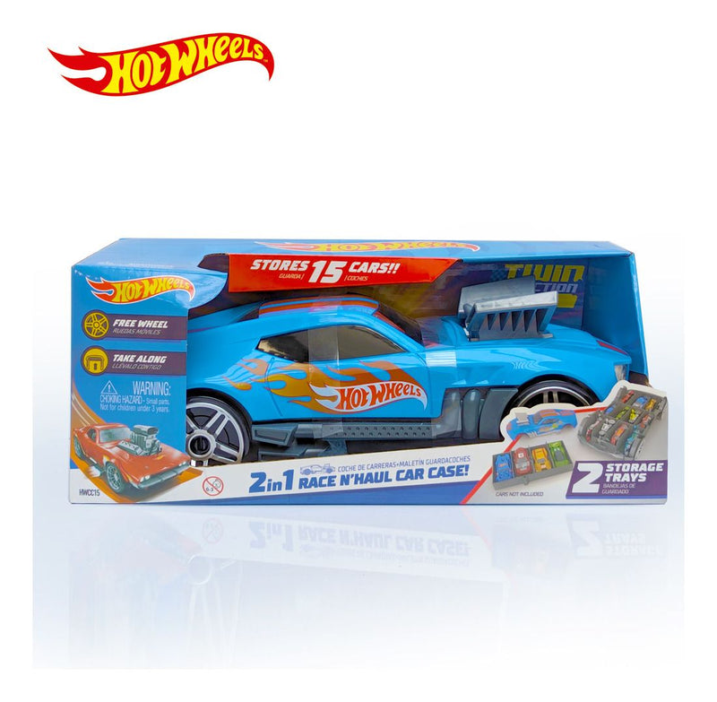 Hot Wheels 2 in 1 Race N Haul Storage Case - Image