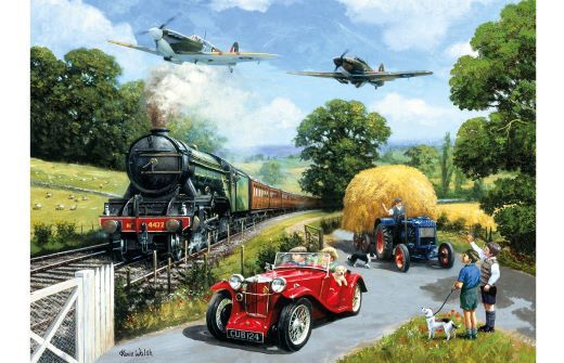 Nostalgia Collection: 1940's Summer 1000 Piece Jigsaw Puzzle, alternate view