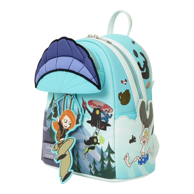 Loungefly Kim Possible Paragliding Mini Backpack