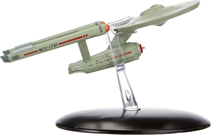 U.S.S. Enterprise NCC-1701 (Constitution-class) TOS Diecast Model Ship Window Boxed (Star Trek / Eaglemoss), close-up detail