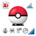 Pokemon Pokeball 54 Piece 3D Puzzle - Image