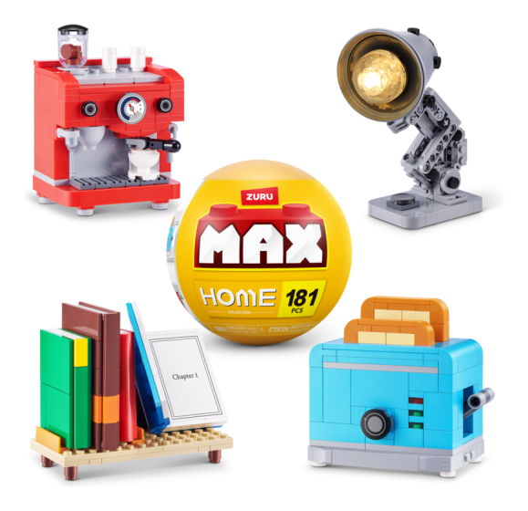 MAX Build More Premium Home Building Bricks Collection
