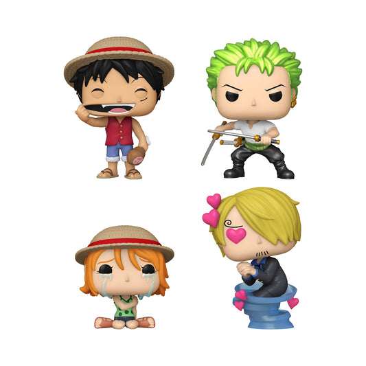 Pop! 4-Pack (Exc) - One Piece (Refresh)