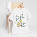 'It's Not Hoarding If It's Vinyl' Men's T-Shirt, showing reverse