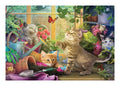 Playful Cats 200 Piece Jigsaw Puzzle
