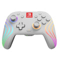 PDP Afterglow Wave Wireless Controller White for Nintendo Switch in-game view