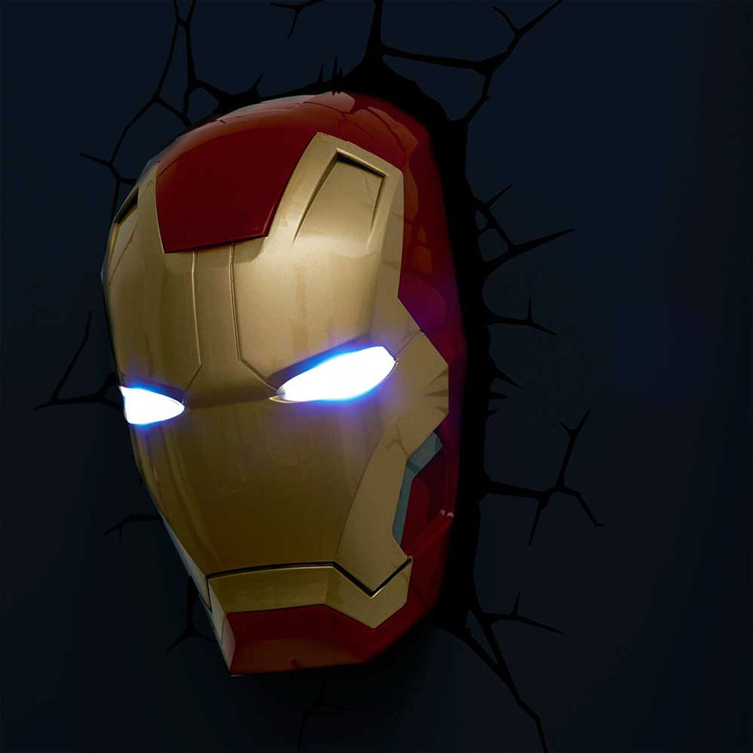 Marvel Iron Man 3D Wall-Mounted Deco Light