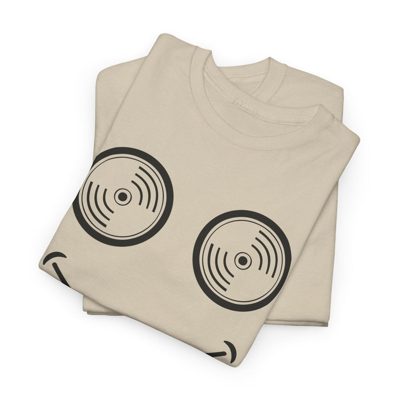 Vinyl Makes Me Happy Men's T-Shirt, product detail