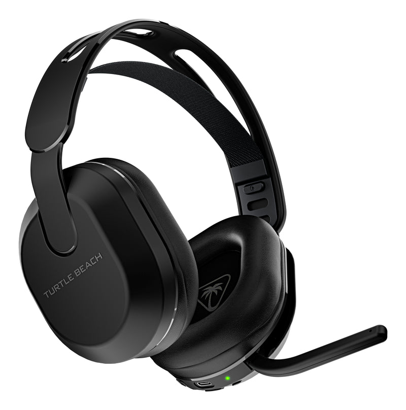 Turtle Beach Stealth 500 Wireless Gaming Headset Black for PC side angle