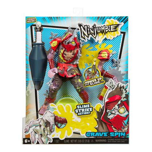 Ninjombie Action Figure - Grave Spin