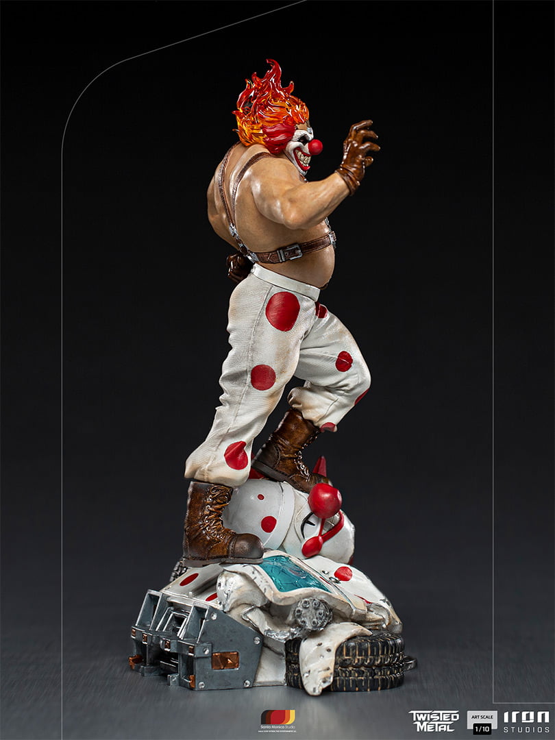 Iron Studios Sweet Tooth / Needles Kane Twisted Metal 1/10 Scale Figure