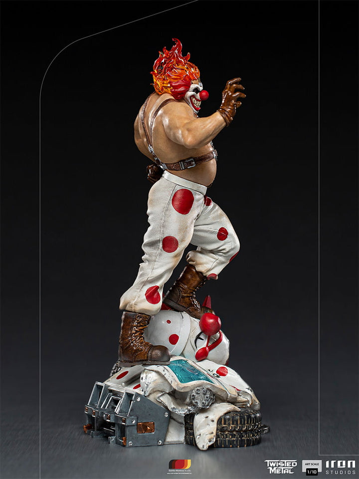 Iron Studios Sweet Tooth / Needles Kane Twisted Metal 1/10 Scale Figure
