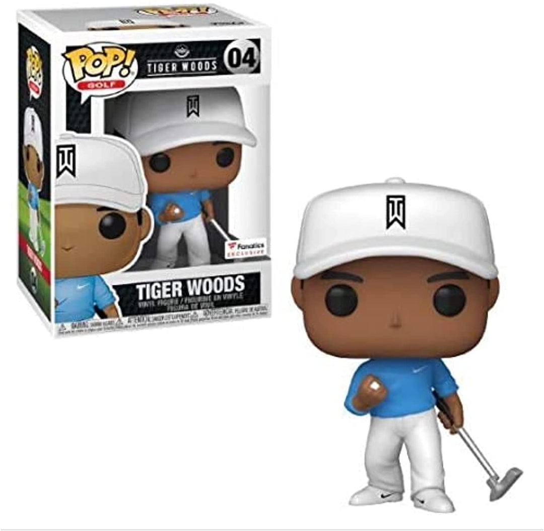 Tiger Woods In Blue Shirt Golf Funko POP! Vinyl Figure