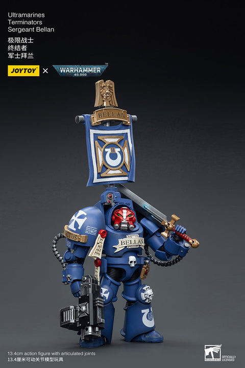 Warhammer 40K 1/18 Scale Ultramarines Terminators Sergeant Bellan