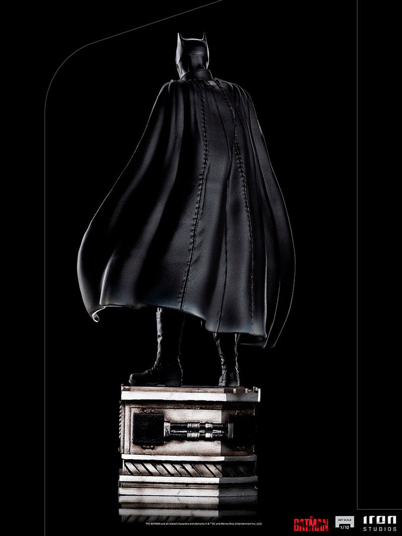 Iron Studios Batman The Batman (2022) 1/10 Scale Figure, rear view