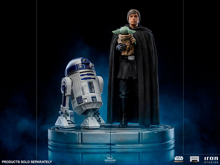 Iron Studios Luke Skywalker & Grogu The Mandalorian 1/10 Scale Figure